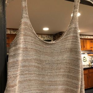Silver Amuse Society Tank Top - Size M